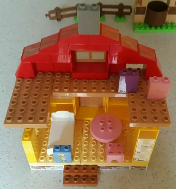 Unico Plus - Usato - La Casa Di Masha E Orso Incompleta - Compatibile Lego Duplo 3