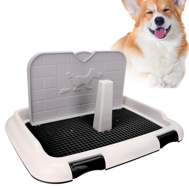 Dog Toilet Indoor Puppy Training Toilet Black Cat Potty Fence Dog Scheduled Ffg