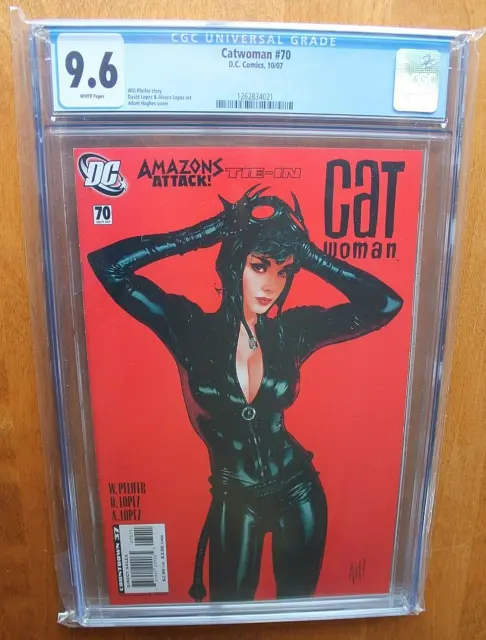 2007 DC Catwoman #70 CGC Graded 9.6 Comic Book -- FREE SHIPPING! (G-3) 2