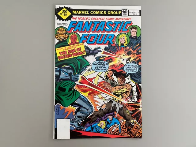 Marvel Comics - FANTASTIC FOUR- Issue #199 - 1978 - Comic book