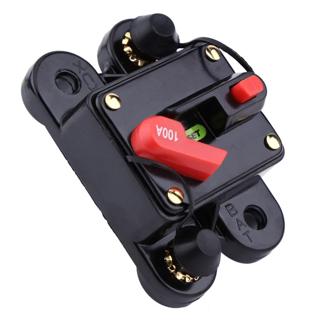 70 Amp Interruttore 12v + 12v 1 pezzo DC12 V Interruttore circuito per O Stereo