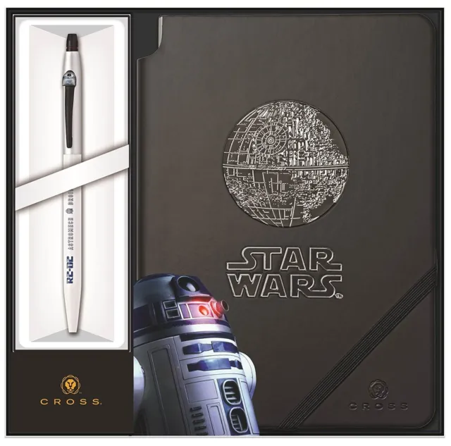 Set　Gift　CROSS　D2　CLICK　STAR　PicClick　Wars　Journal　and　Matching　R2　Rolling　Ball　Pen　$228.66　AU