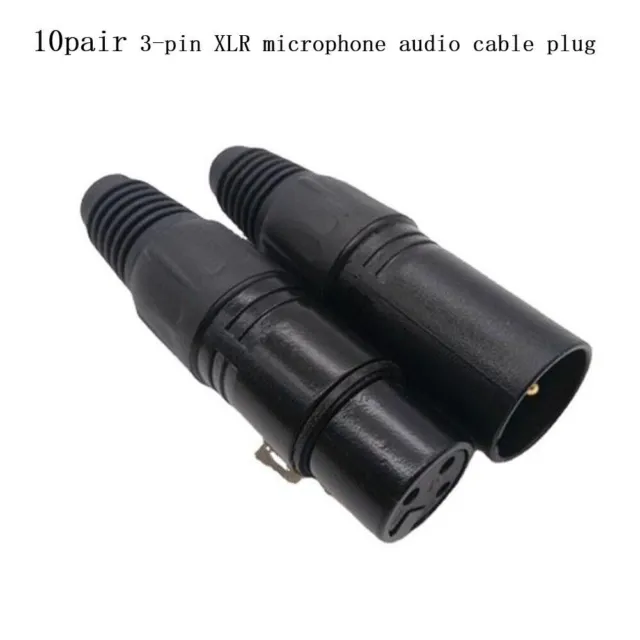 Strumenti di inserimento spina cavo cavi microfono MIC XLR 3 pin connettore cavo DMX 3