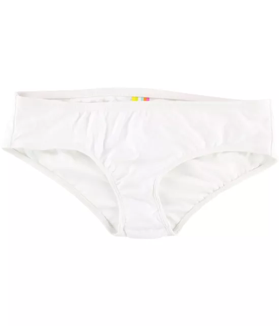 Raisins Womens Ruched Kaiya Bikini Swim Bottom, White, Medium