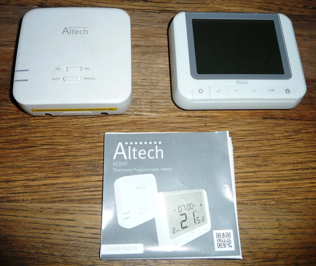 Thermostat programmable Altech pour chaudière