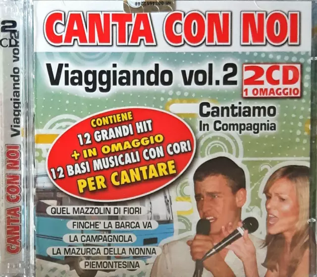 Viaggiando  Canta Con Noi Vol. 2 Karaoke  Cd Sealed