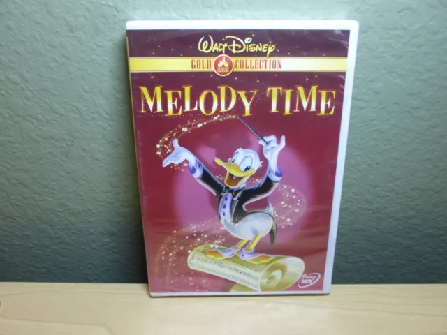 Melody Time (DVD, 1948) Walt Disney Gold Collection Donald Duck Brand New Sealed