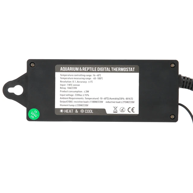 Régulateur De Température Numérique(prise UK 220V) Pour Incubateur De FR