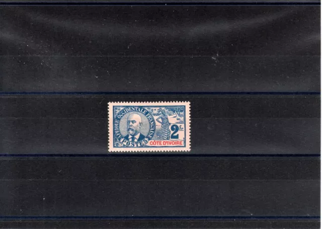 Timbre Cote Ivoire France Colonie 1906 N°34 Neuf* Mh