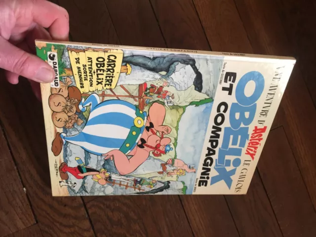 ALBUM BD GOSCINNY UDERZO ASTERIX obelix et compagnie eo 1976