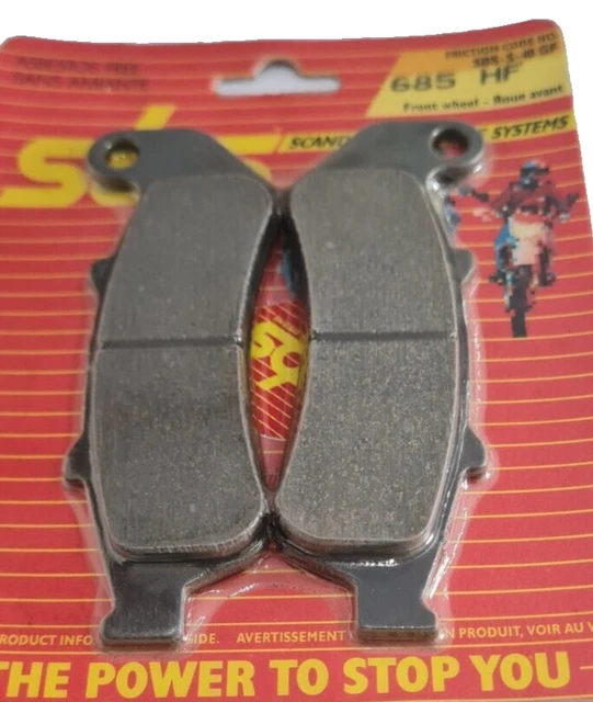 Plaquettes De Frein Avant SBS 940HS - Freinage Performant Pour Moto, Qualité Professionnelle
