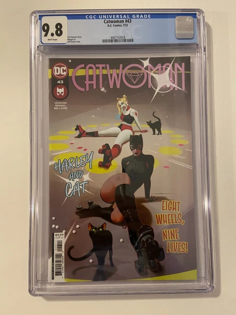 CATWOMAN #43 NM/MT 9.8 CGC Jeff Dekal Harley Quinn