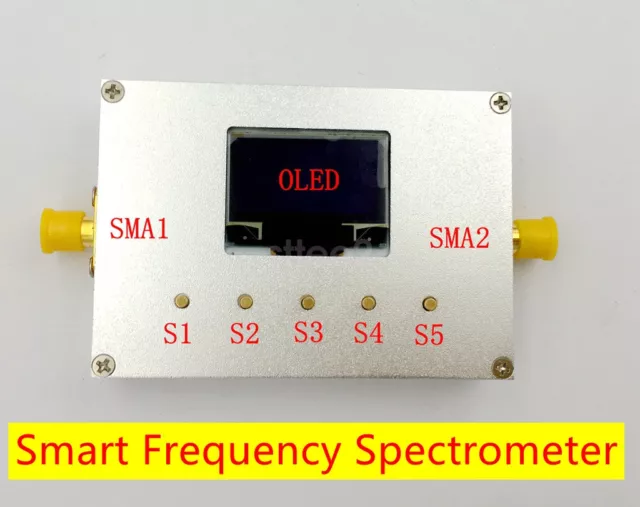 3GHz Spectrum Analyzer RF Signal Source For WiFi BLE LT GSM GPRS 83.5-3000MHz 3