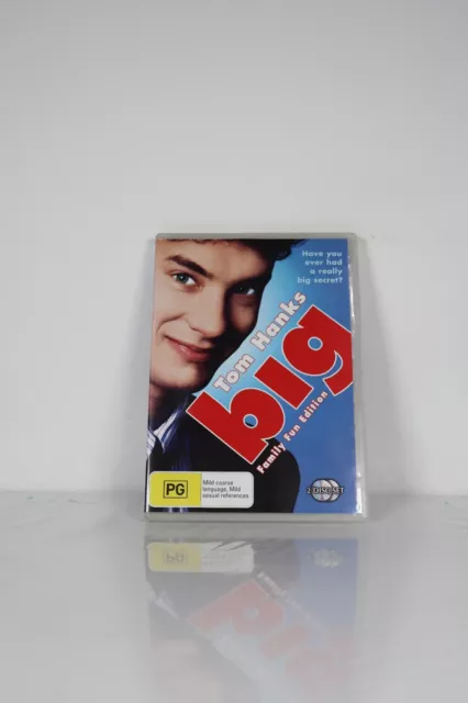 Big DVD 2 Discs Family Fun Edition Region 4 Tom Hanks Elizabeth Perkins
