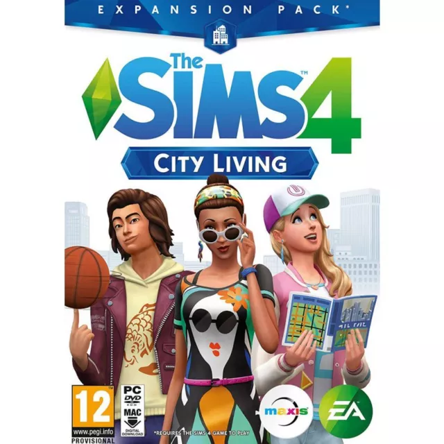 The Sims 4 Expansion Pack 3 - City Living (PC)  NEW AND SEALED - FREE POSTAGE