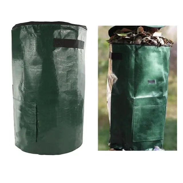 Gran bolsa de compost de jardín residuos de jardín reutilizables