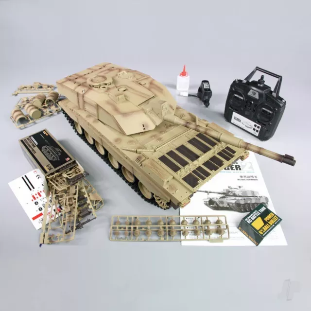 Heng Long 1:16 British Challenger 2 w/Infrared Battle System RC Model Tank