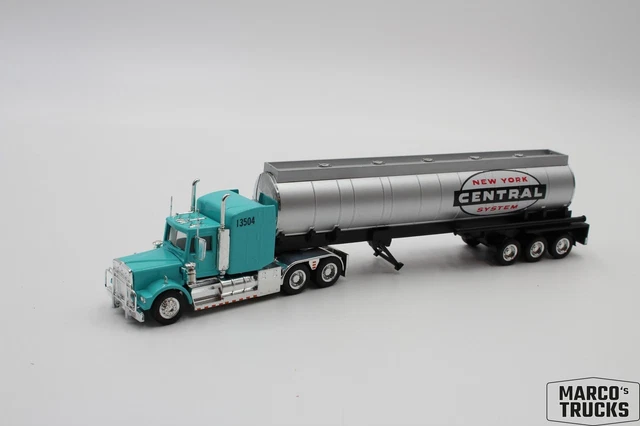 Camion HO 1:87 Kenworth W900 TNS #031S – Blu Con Rimorchio Bianco – Roy N Carl