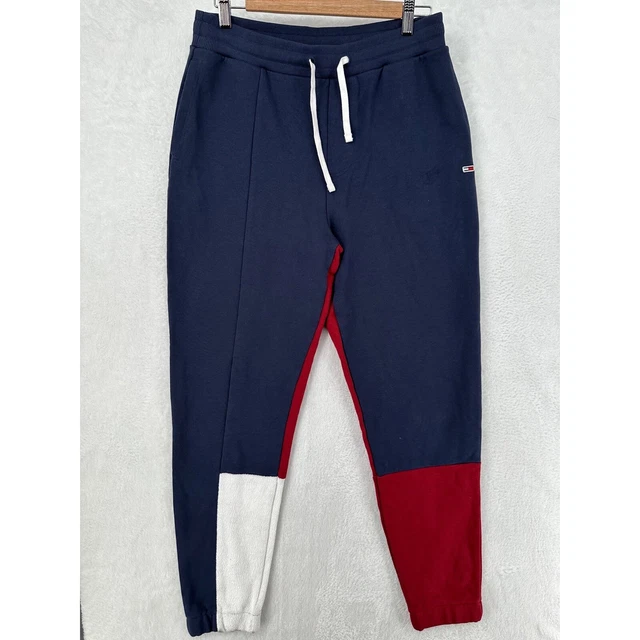 Tommy Jeans Sweatpants Mens Medium Reverse Colorblock Jogger Tommy Hilfiger $110