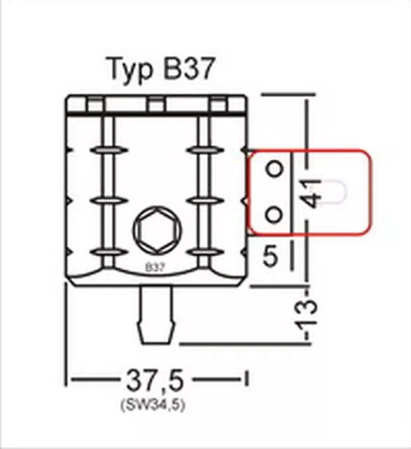 GSG Bremsflüssigkeitsbehälter Schwarz hinten Kawasaki Z 750 R ZR750NPA 11-14 ABE 3