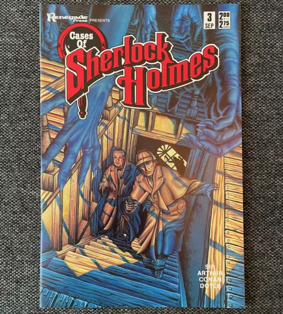 Cases of Sherlock Holmes #3 - Renegade Press September 1986 VF++