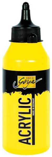 Kreul Solo Goya Acrylic echtgelb hell 250 ml  Verzierfarbe