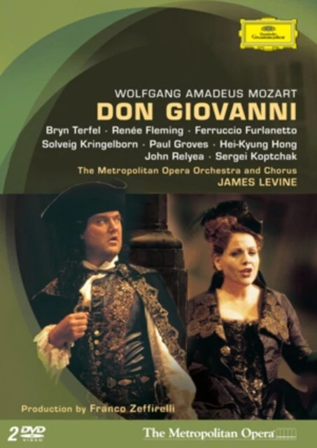 Don Giovanni  Metropolitan Opera Levine - New DVD - P99A