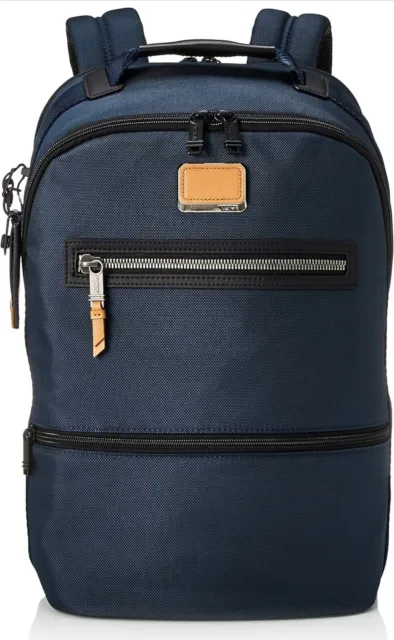 TUMI ALPHA BRAVO Essential Backpack NAVY 0232655NVY MSRP $325 NEW