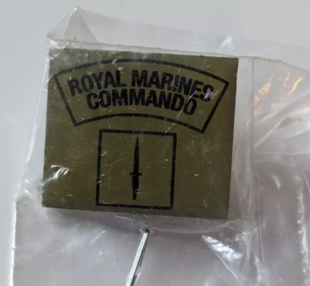 Royal Marines Commando Pin Badge