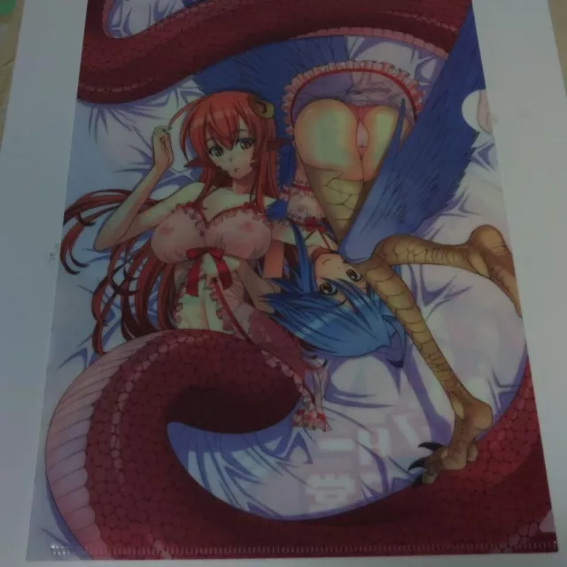 Monster Musume no Iru Nichijou Bunkyodo 2015 Limited Clear File Papi Miia