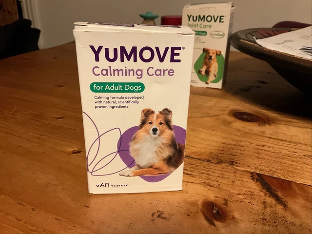 YUMOVE CALMING CARE FOR ADULT DOGS 58 TABLETS ( 2 Used )