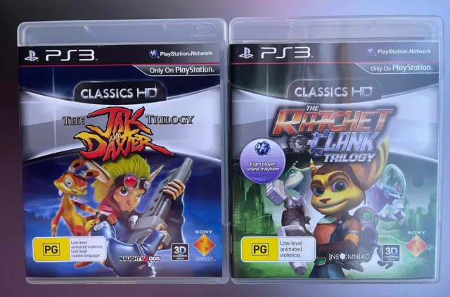 The Ratchet & Clank Trilogy + Jak And Daxter Trilogy (PlayStation 3)