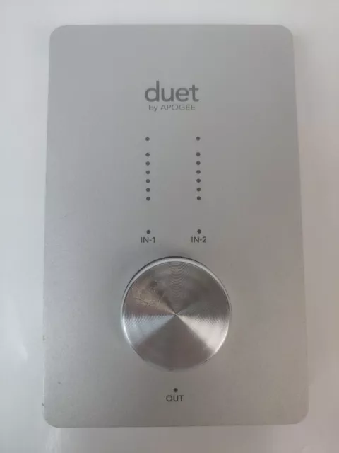 Apogee Duet FireWire Audio Interface, no cables