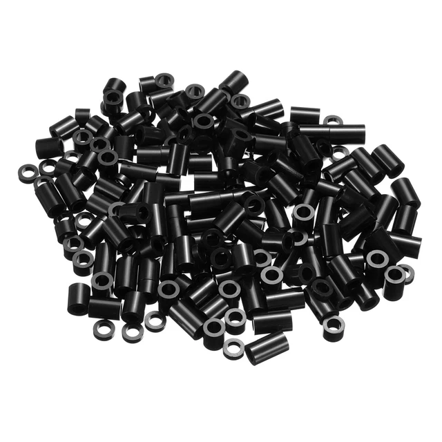 Rond Entretoise Rondelle 200 Paquet 2, 5, 8, 10, 12mm Long pour M4 Vis Bloc