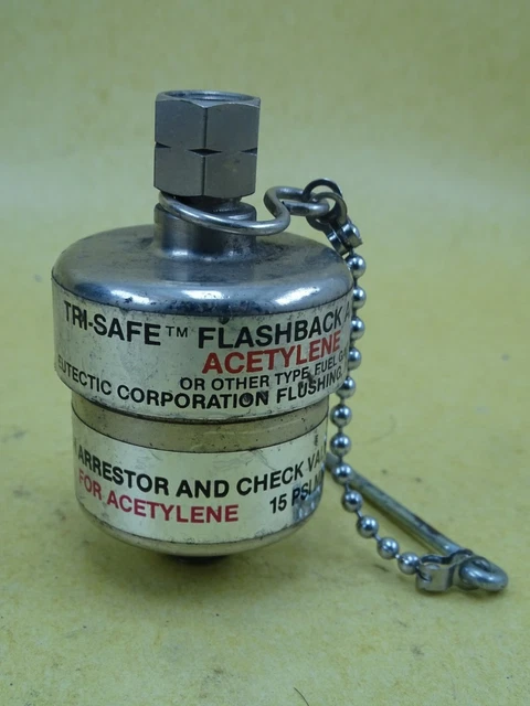 Euctectic Matheson Tri-Safe Flashback Arrestor/Check Valve 15PSI , 18G2 53000