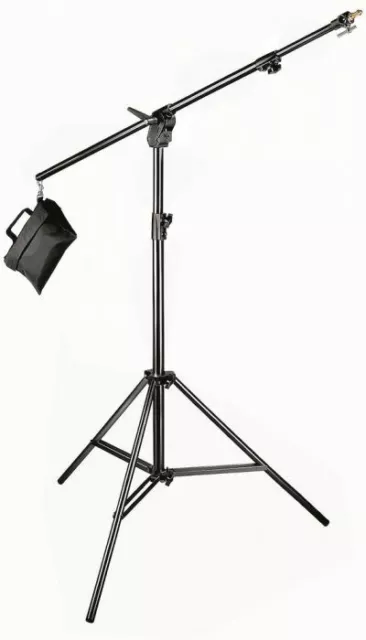 Manfrotto 420B Combi Boom Stand black mit Sandsack G100 Galgenstativ Stativ NEU!