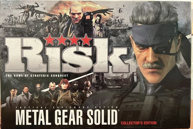 Mgs Risk RISK METAL GEAR Solid Board Game Collector’s Edition Usaopoly Hasbro ...