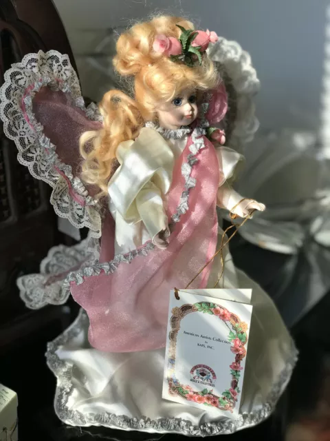 KAIS Dolls American Artists Collection Porcelain Angel Doll 12"