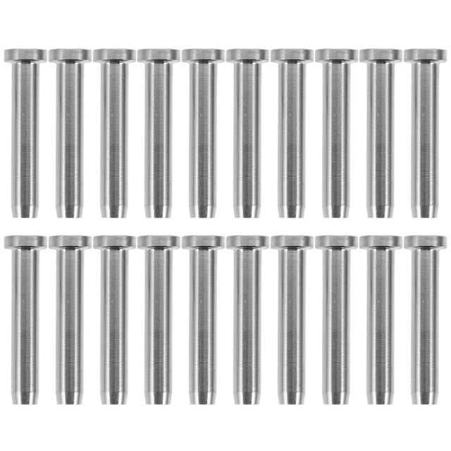 20 Pcs Deck Geländer Halterung Stecker Aus Edelstahl Crimp-Werkzeug Spanner