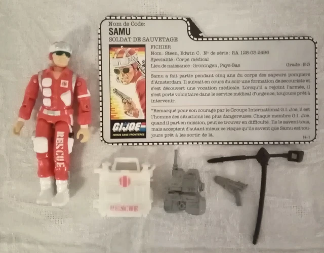 G Joe Acton Marne LE WW commemoratve Fgure Hasbro 1995 NB