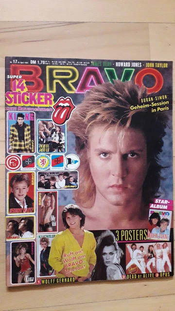 BRAVO Nr.17 vom 18.4.1985 Howard Jones, Paul Young, Modern Talking, Deep Purple