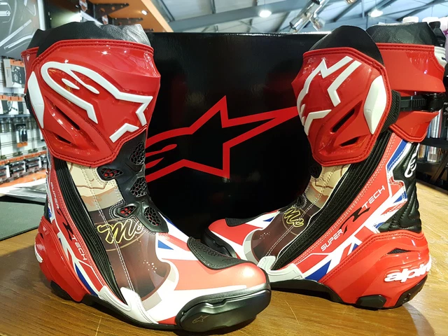 ALPINESTARS SUPERTECH R BOOTS JOHN McGUINNESS REPLICA 2220015-3728