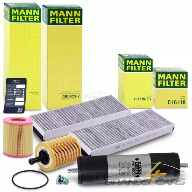 Mann-Filter Inspektionspaket Filtersatz B Für Audi A6 4F C6 2.0 Tdi Bj 08-11