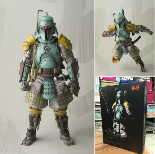 7'' Star Wars Ronin Samurai Boba Fett Meisho Movie Realization Figure Toy Boxed