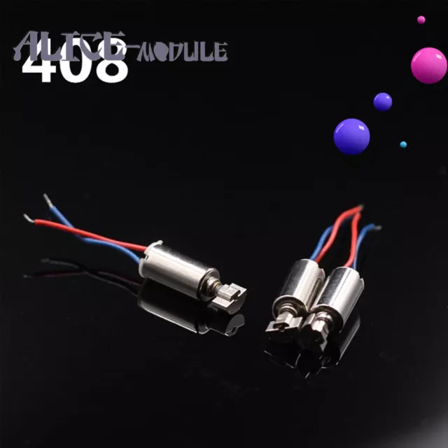 Micro 4x8mm Cell Phone Coreless Vibration Motor Vibrator DC 1.5-3V RC Toys B2AM