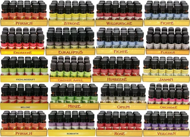 6x 10ml Duftöl Raumduftöl Duftöle Aromaöl Lampenöl Weihnachtsduft Aromaöle