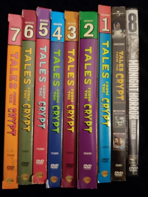 TALES FROM THE CRYPT - Complete Series and all 3 Movies! Bordello, Ritual, Demon