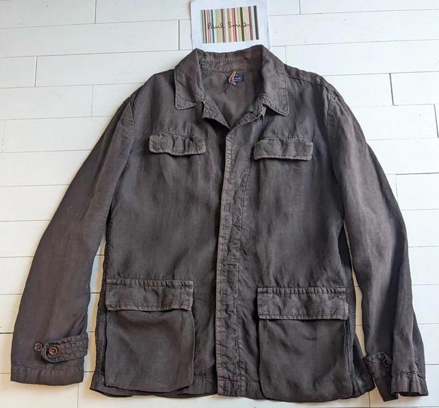 PAUL SMITH Casual LINEN Jacket Size XL -  Lovely Jacket in Great Condition