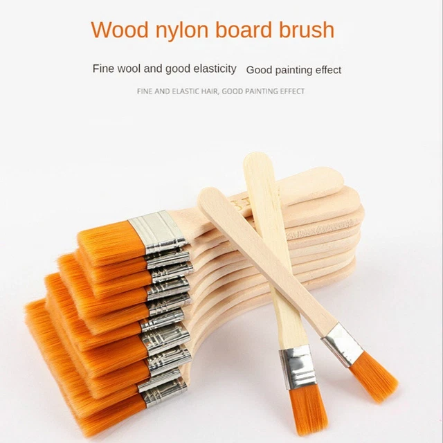Für Aquarellholz Holz/Nylon Mit Unterschiedlichen Größen Vielseitig 12pcs/set