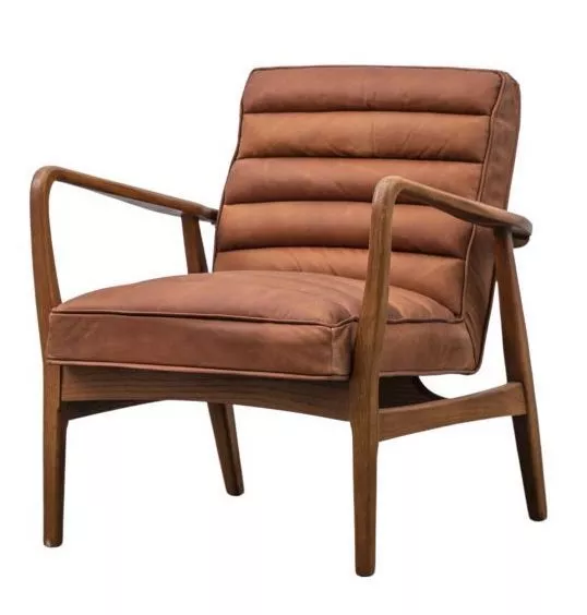 Datsun Armchair - Vintage Brown